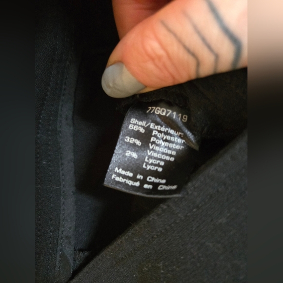 Sandra Angelozzi | Black Wide-Leg Pants with Classic Silhouette, Size 36 - Picture 8 of 8